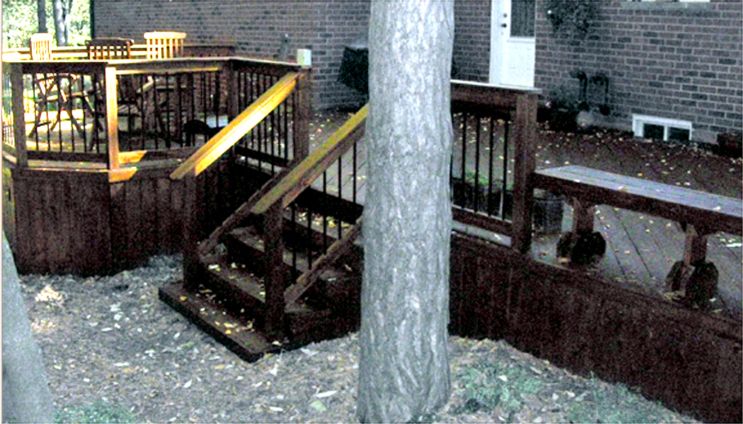 Long Wrap Around Deck