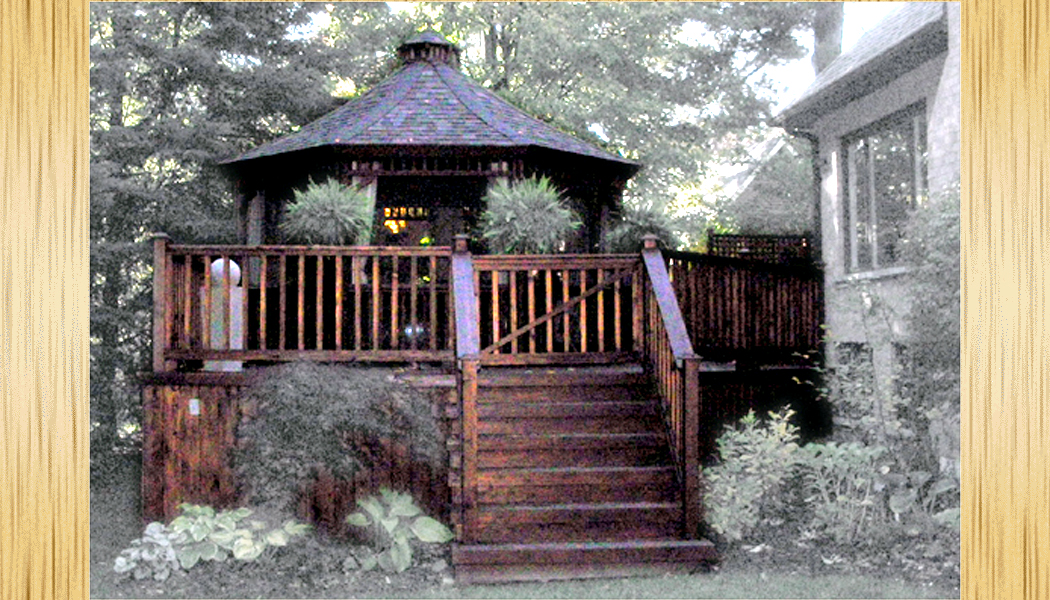 Upper Level Gazebo Deck