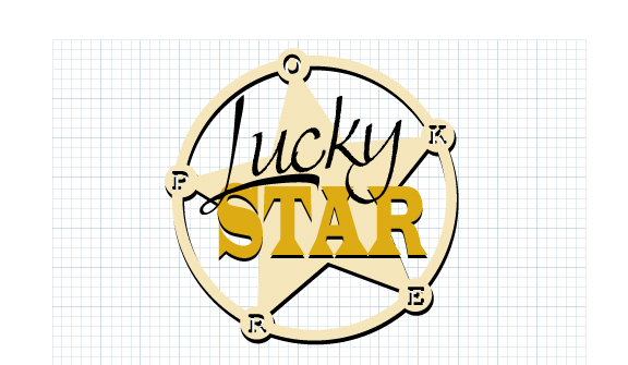 Lucky Star Poker Logo